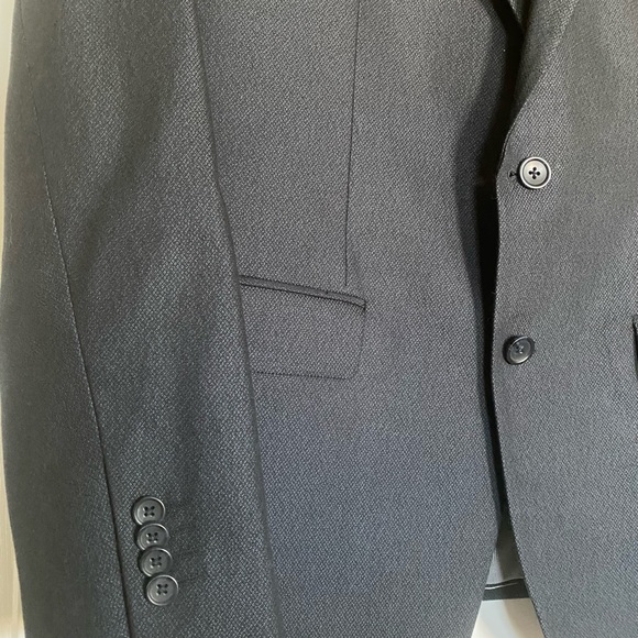 BANANA REPUBLIC MEN BLUE SPORT COAT SLIMFIT 42R - Picture 8 of 13